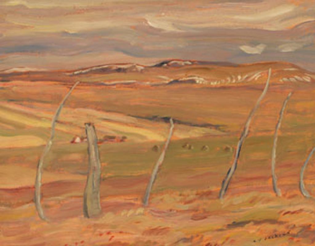 Alexander Young (A. Y.) Jackson (1882-1974) - Porcupine Hills at Pincher Creek, Alberta