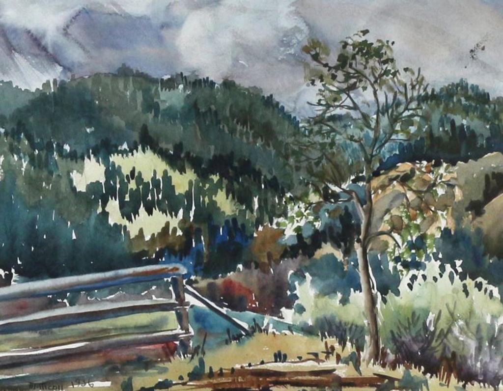 Marion Florence S. MacKay Nicoll (1909-1985) - Foothills Country; 1936