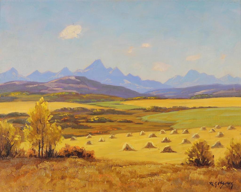 Roland Gissing (1895-1967) - Near Pincher Creek; 1963