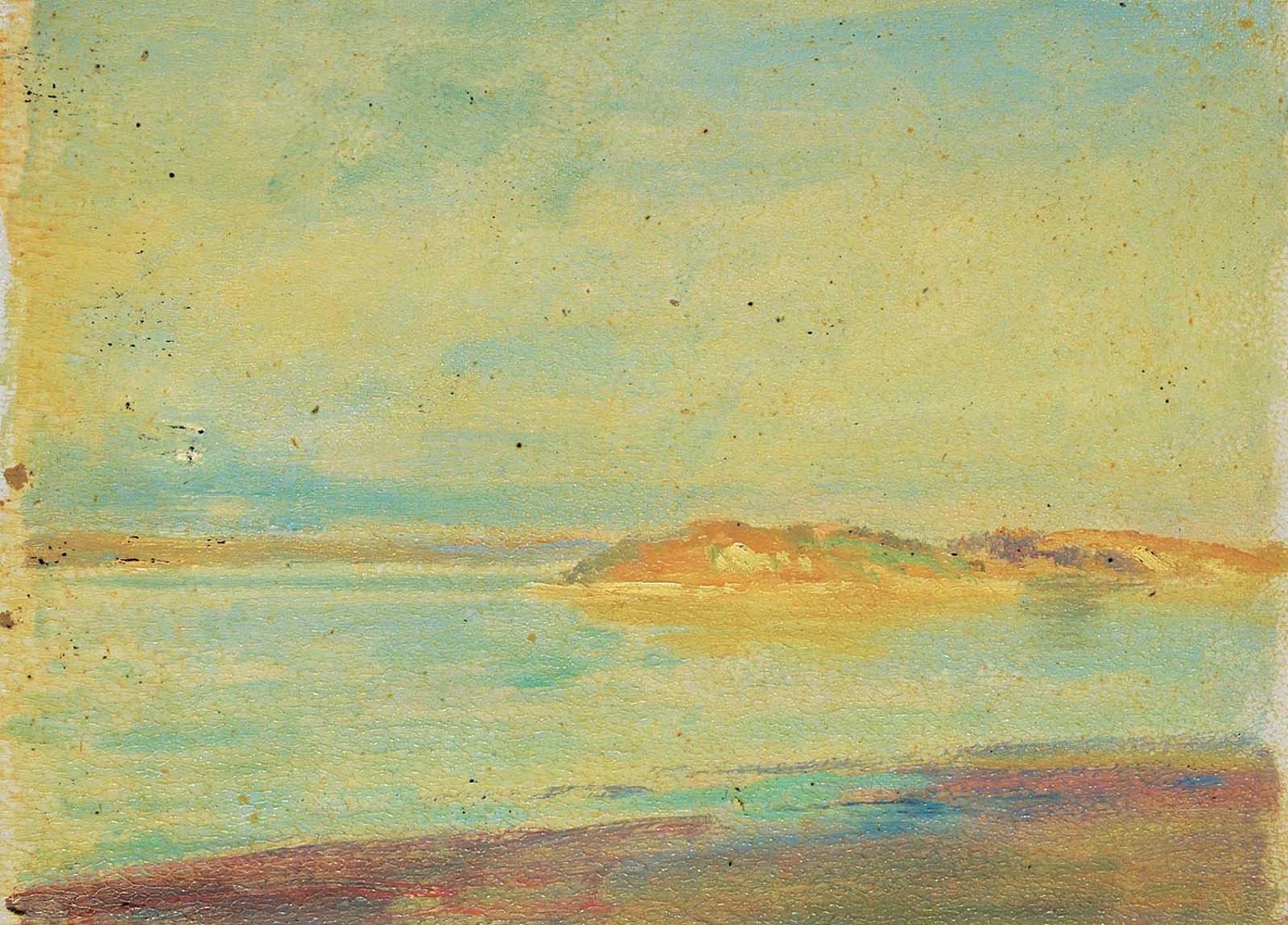 Augustus Frederick Lafosse (Gus) Kenderdine (1870-1947) - Soda Lake Island