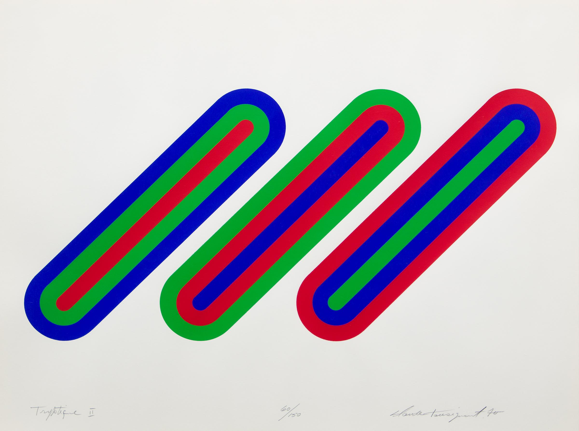 Claude Tousignant (1932) - Triptyque II, 1970