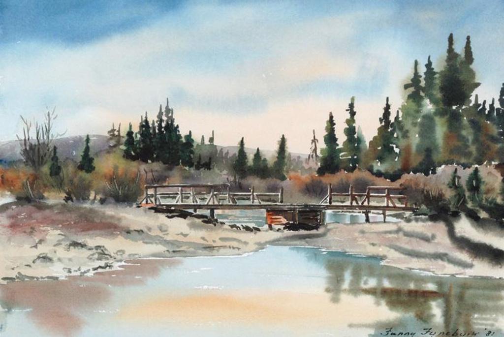 Fanny Fynebuik (1932) - The Old Bridge, Weaselhead; 1981