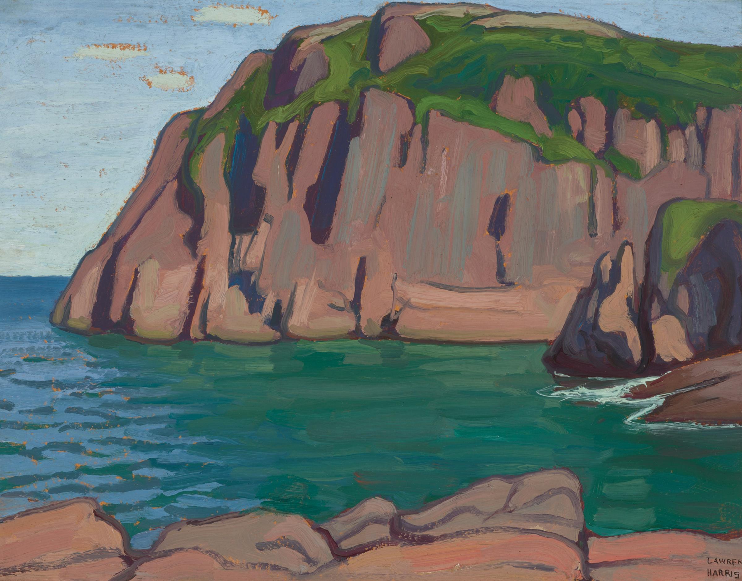 Lawren Stewart Harris (1885-1970) - Newfoundland Sketch II, 1921