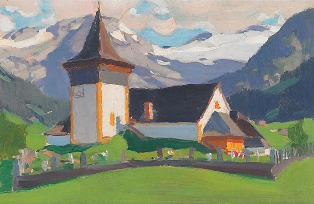 Clarence Alphonse Gagnon (1881-1942) - Laueuen, Switzerland, 1927