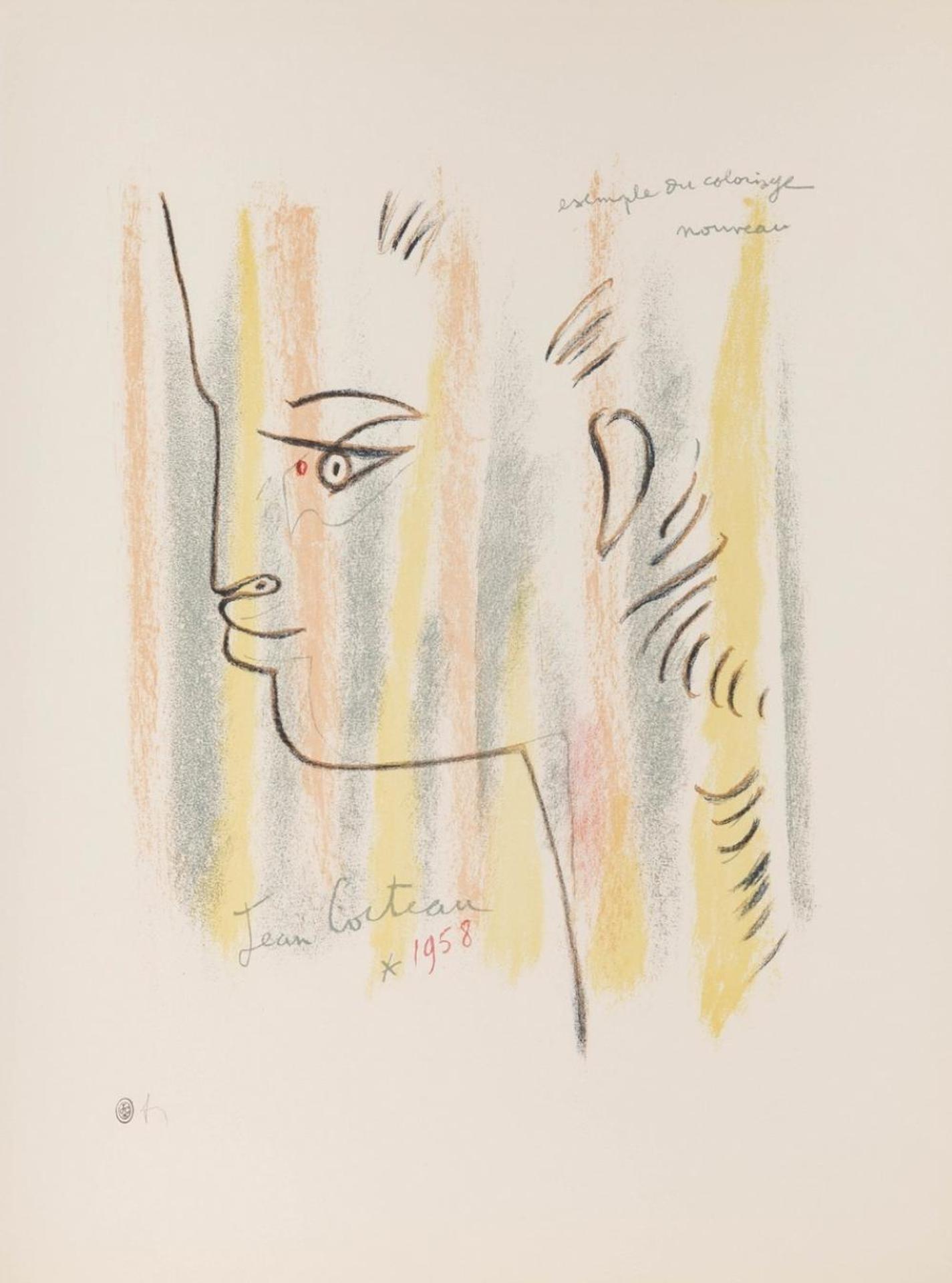 Jean Cocteau (1889-1963) - Example on Colonisye Nouveau