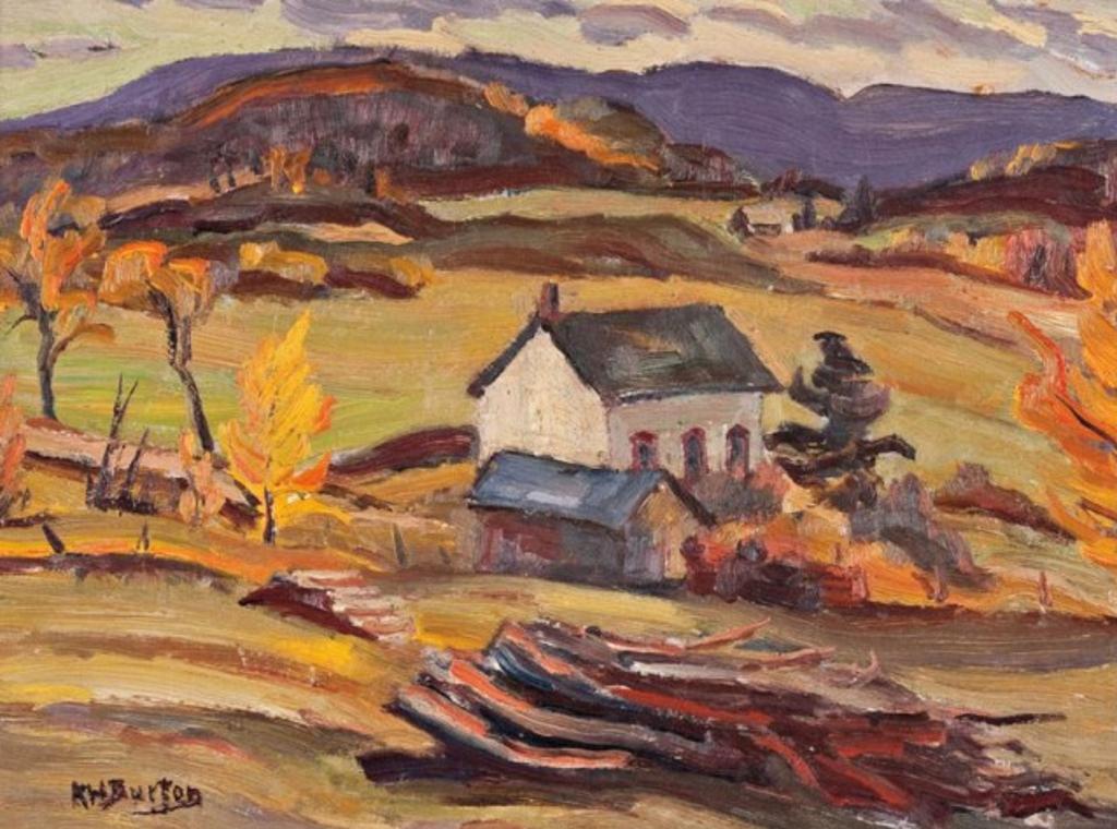 Ralph Wallace Burton (1905-1983) - School House, Cantley, Quebec
