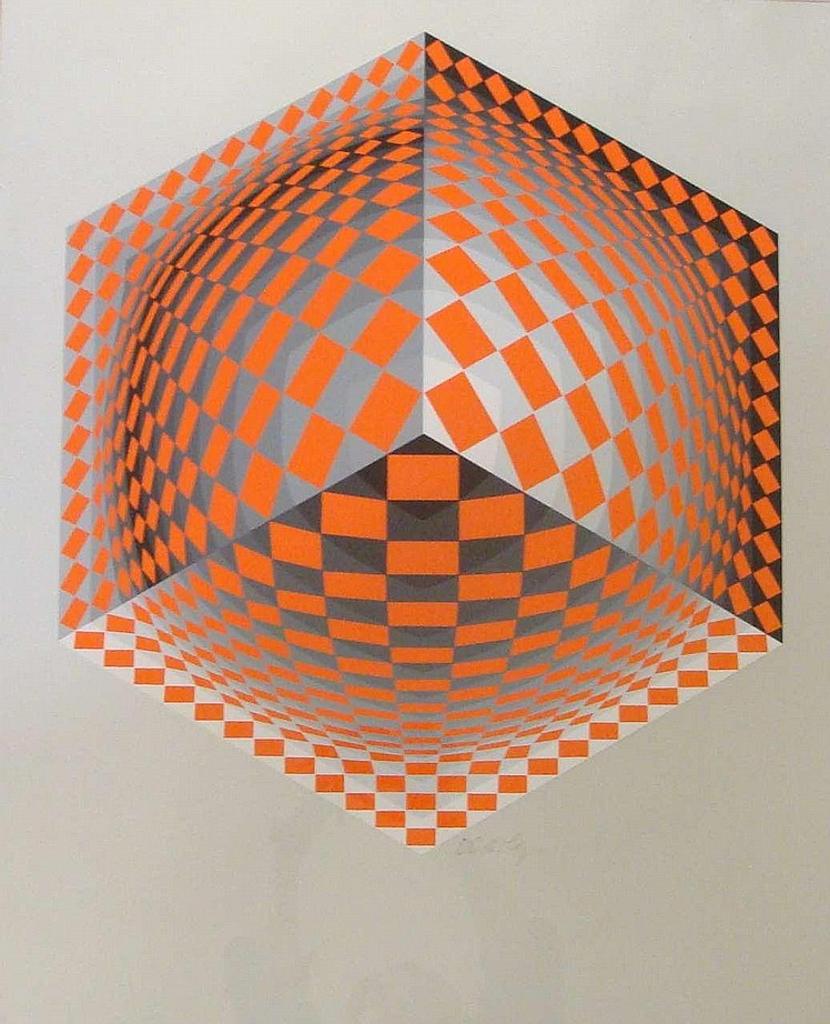 Victor Vasarely French (1908-1997) - UNTITLED