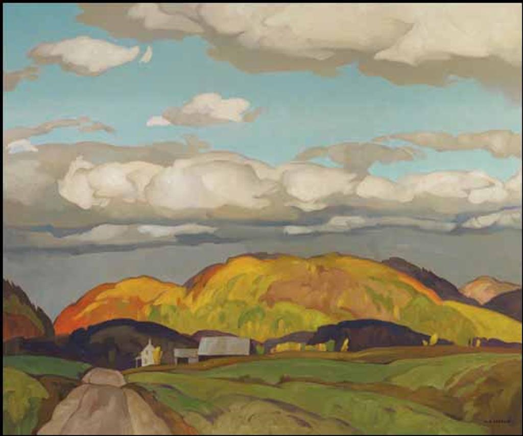 Alfred Joseph (A.J.) Casson (1898-1992) - White House at the Edge of the Village