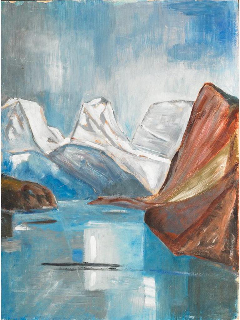 Fritz Brandtner (1896-1969) - Glacial Landscape