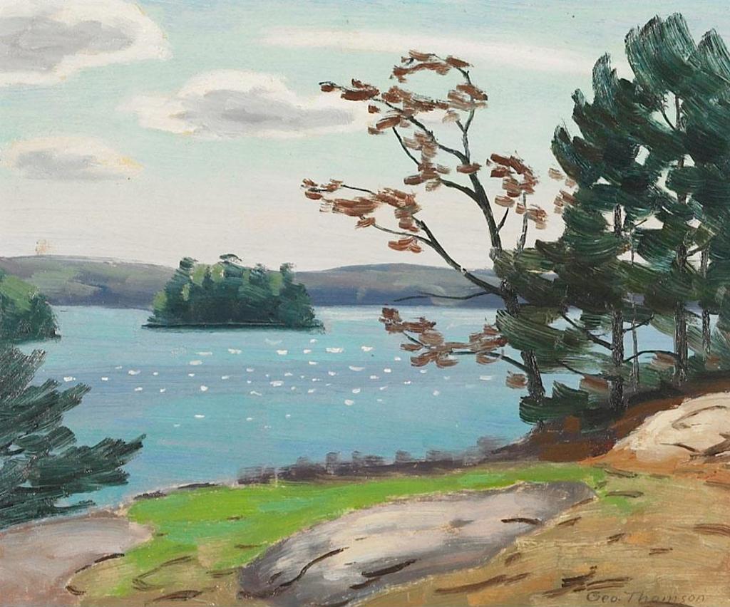George Albert Thomson (1868-1965) - Bayside In Summer