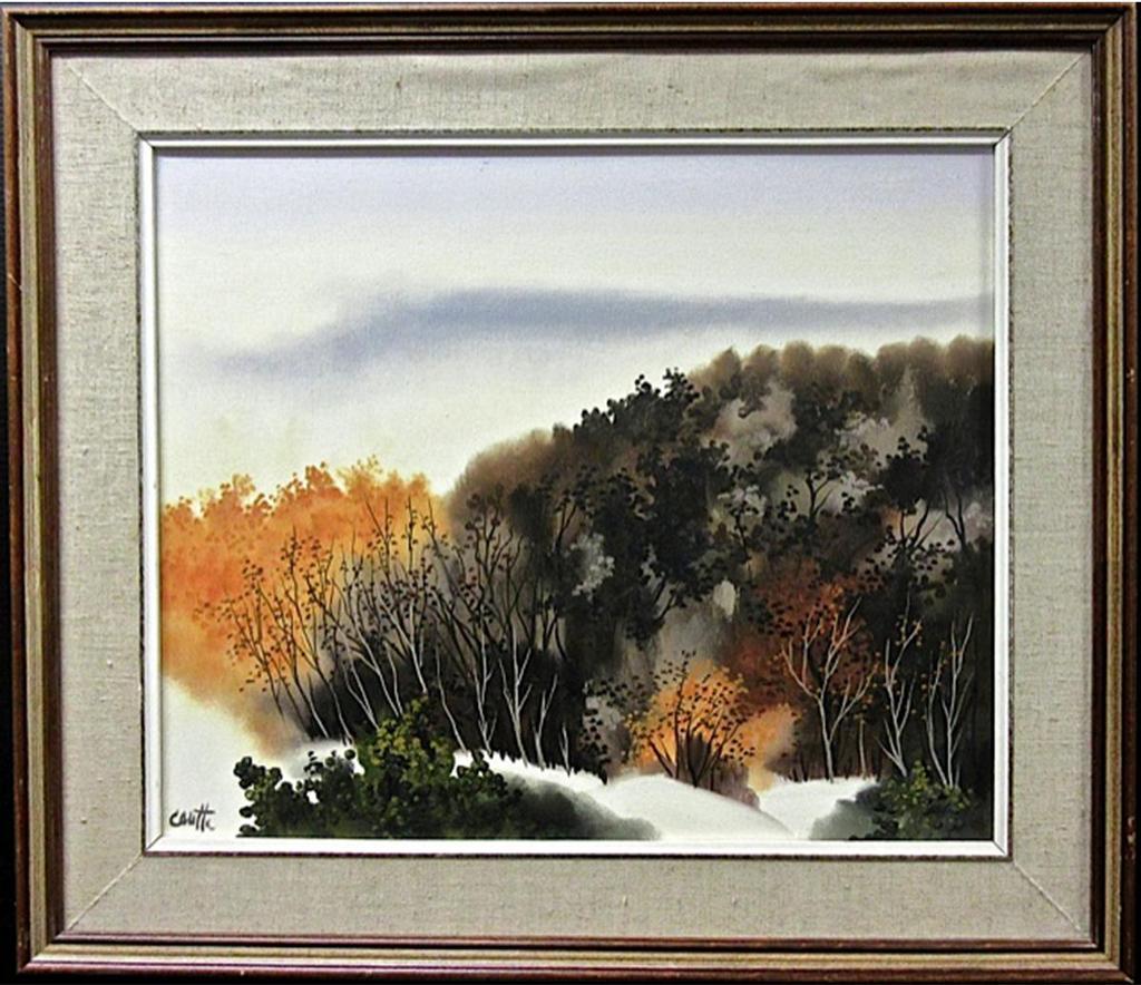 Claude Carette (1935-1999) - Fall Landscape Study