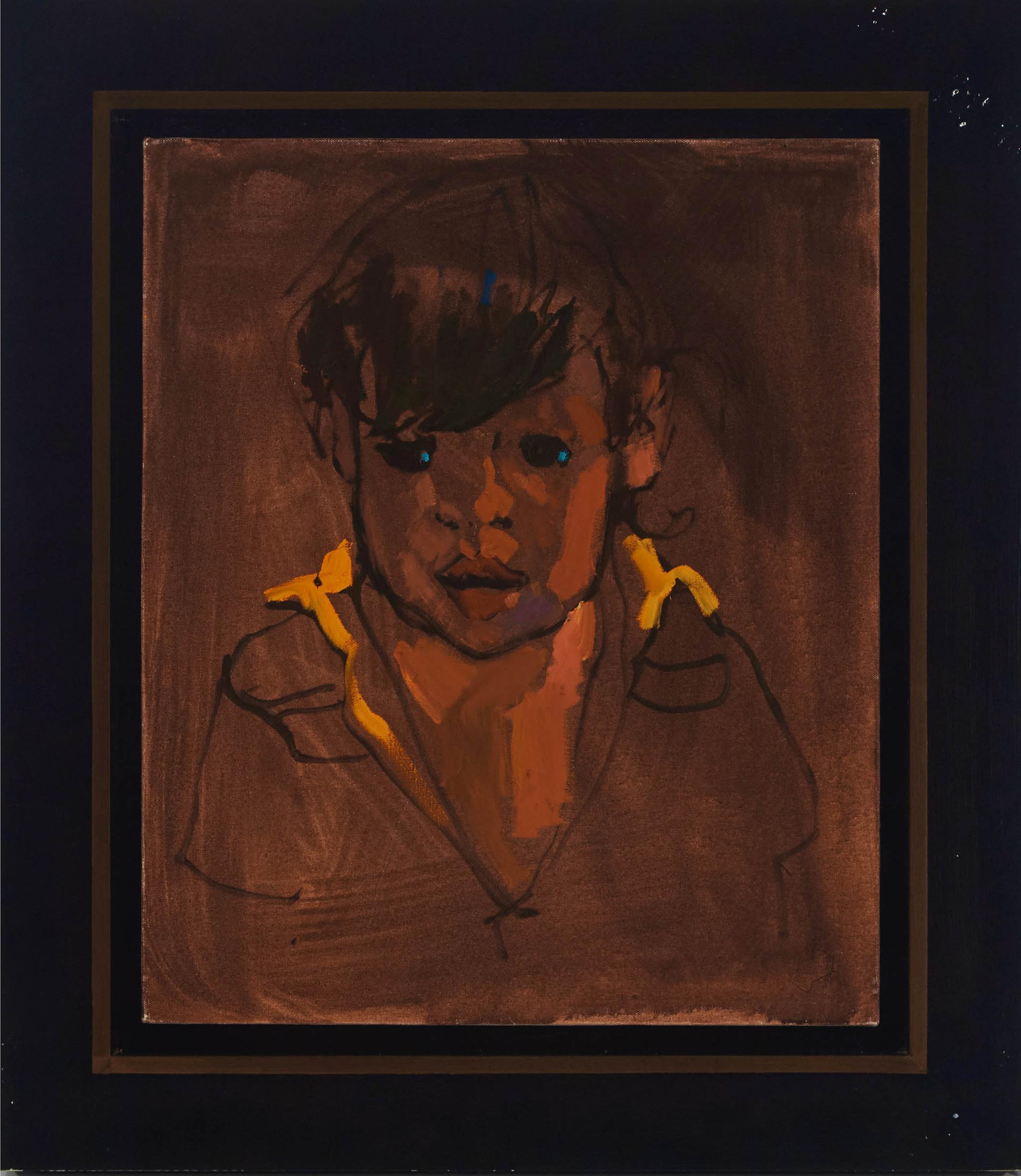 Arthur Shilling (1941-1986) - Untitled (Portrait Of A Boy)