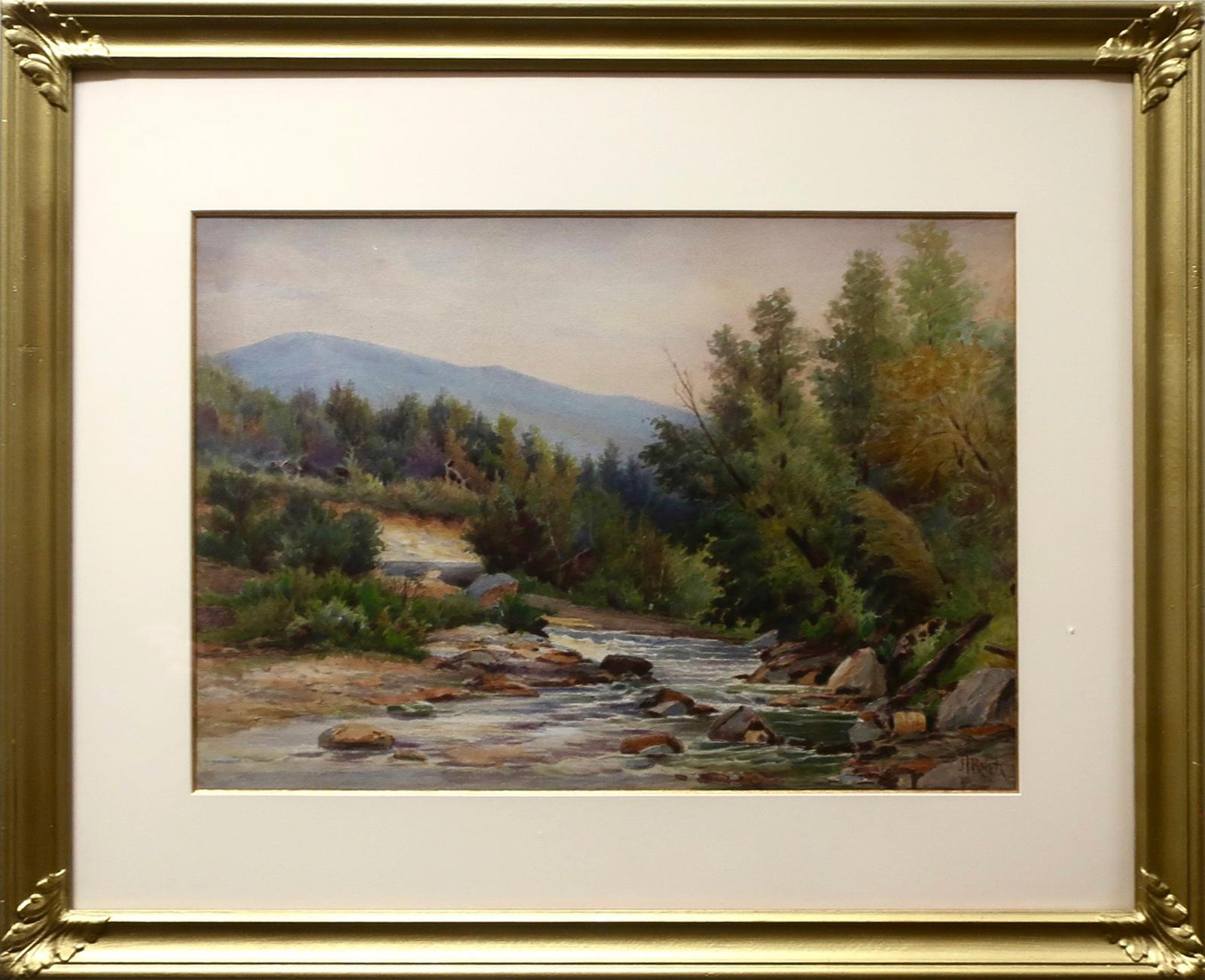 Joseph Thomas Rolph (1831-1916) - Untitled (A Quiet Stream)