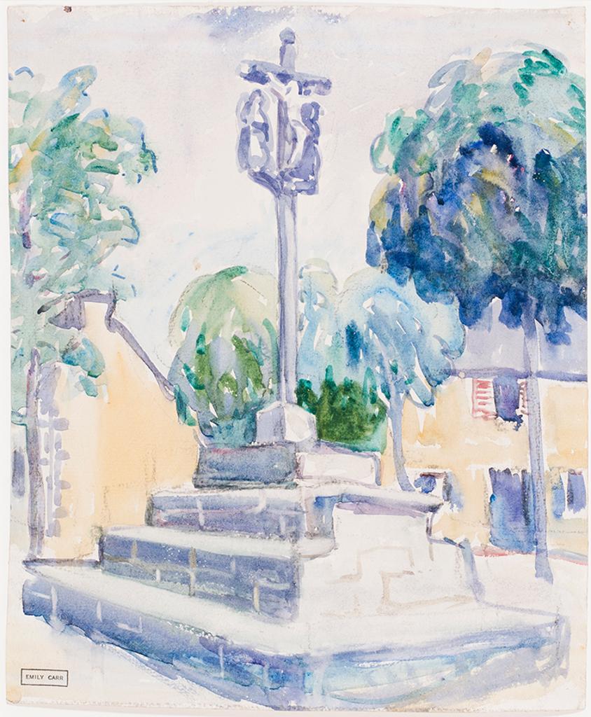 Emily Carr (1871-1945) - Cross on Market Square
