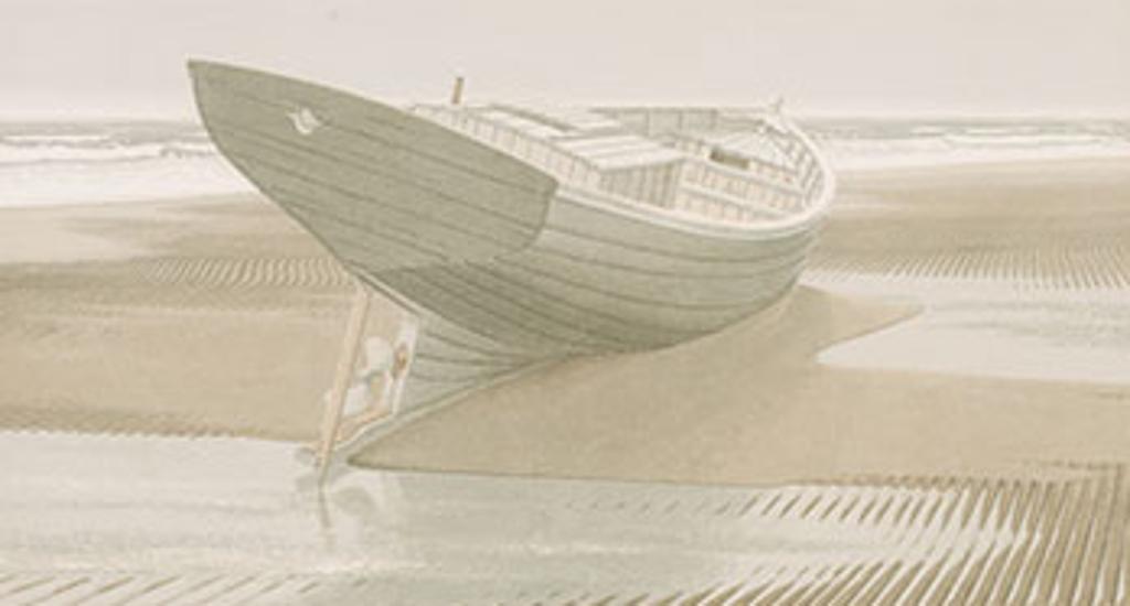 Christopher John Pratt (1935-2022) - Boat in Sand
