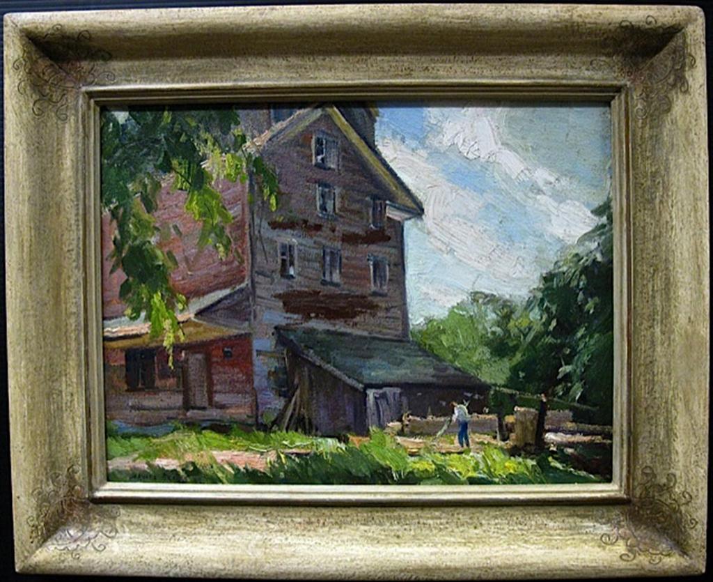 Frank Leonard Brooks (1911-1989) - Mill At Meadowvale Ontario