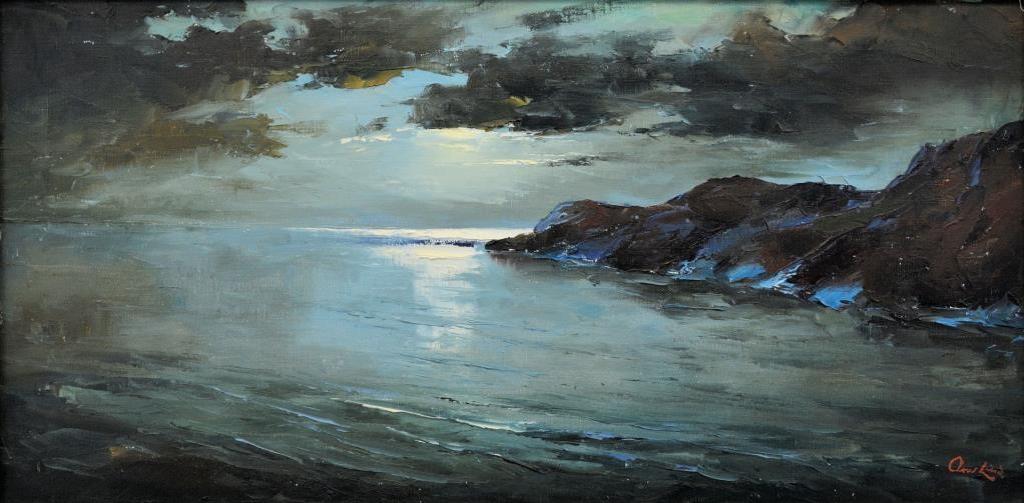 Axel Lind (1907-2011) - Moonlit Bay
