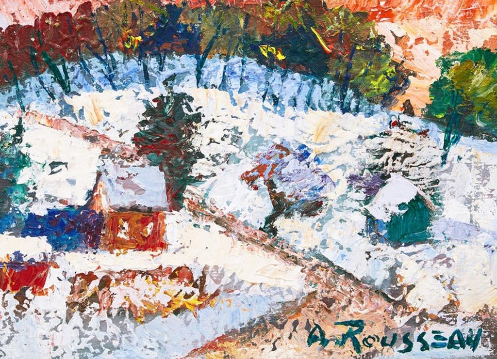Albert Rousseau (1908-1982) - Untitled Winter Landscape