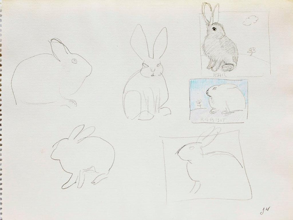 Joyce Wieland (1930-1998) - Bunnies