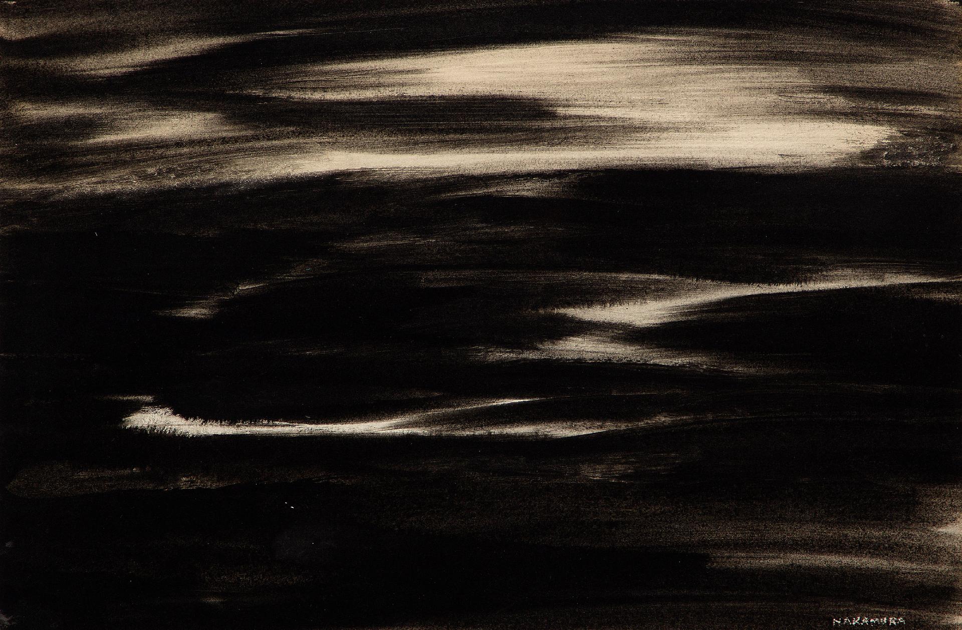 Kazuo Nakamura (1926-2002) - Night Fall, 1955