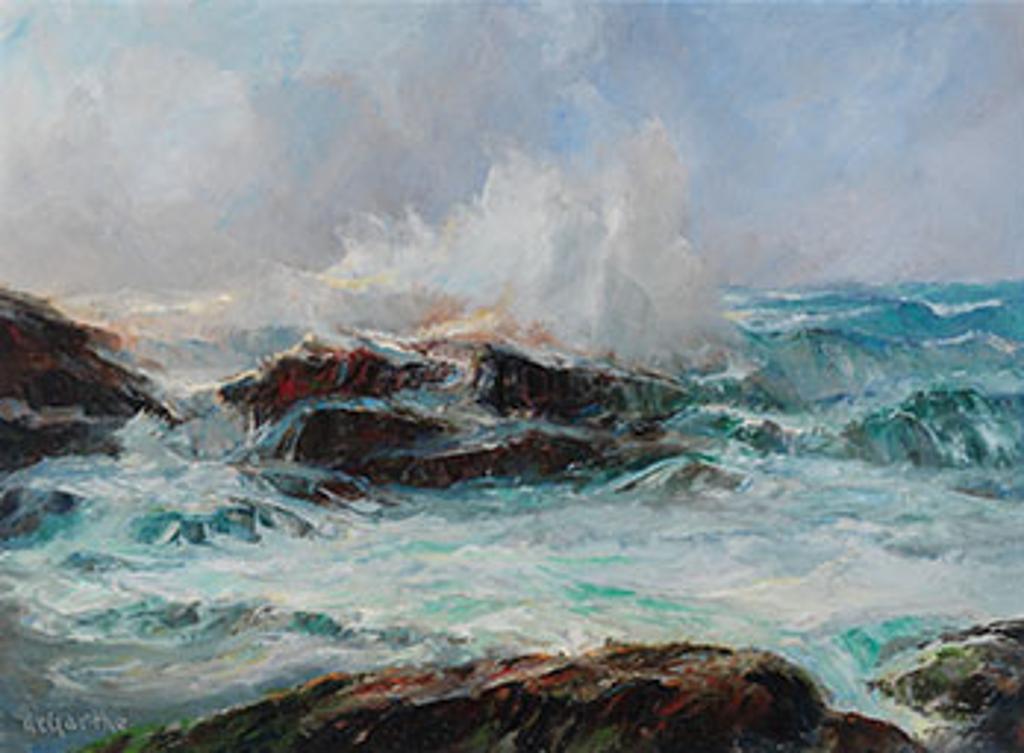 William Edward de Garthe (1907-1983) - Rough Sea