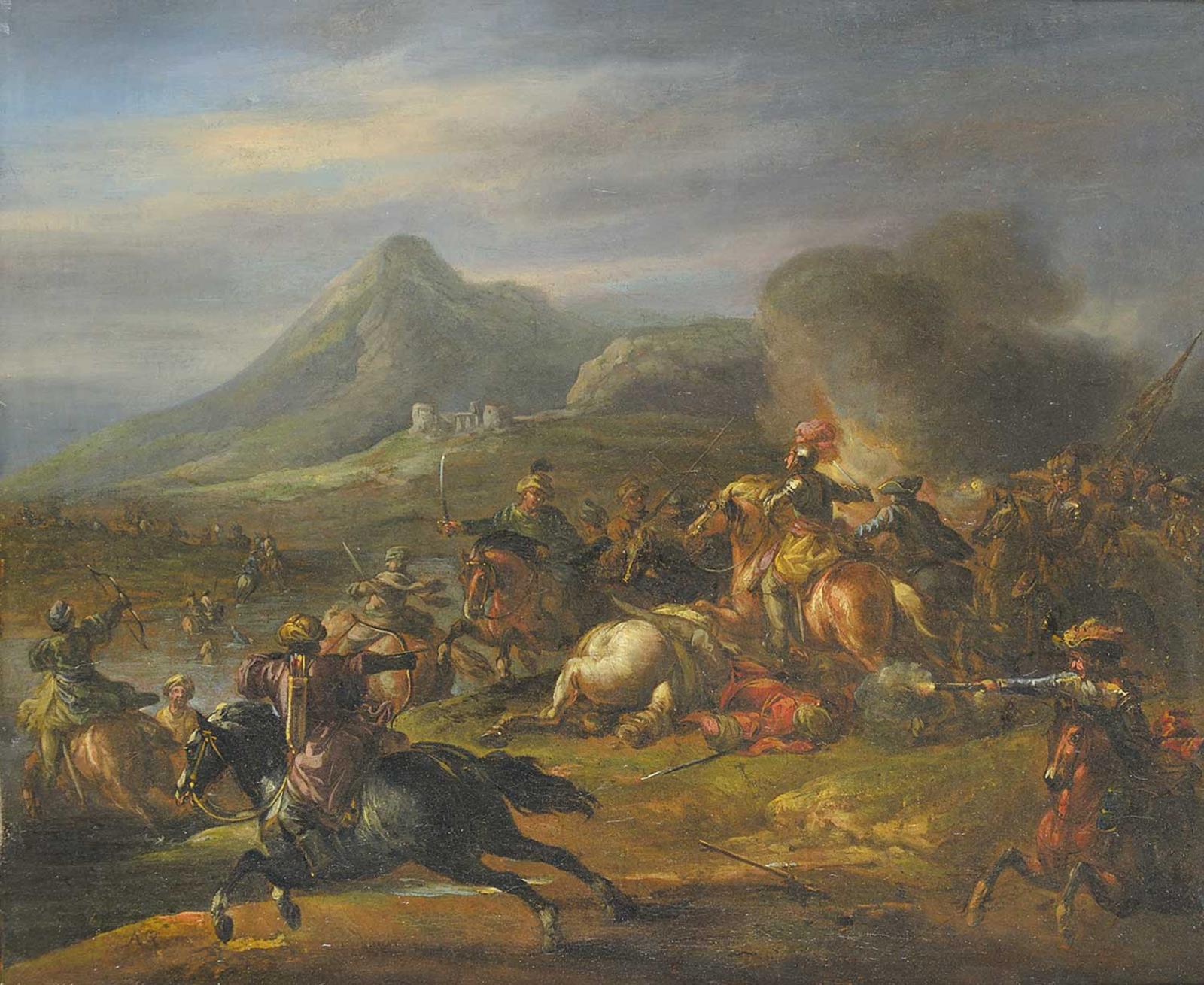 August Querfurt - Untitled - The Battle of Ohomn