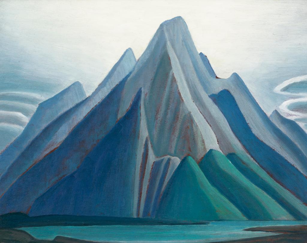 Lawren Stewart Harris (1885-1970) - Mountain Sketch Xci (Mountain On The Athabasca River)