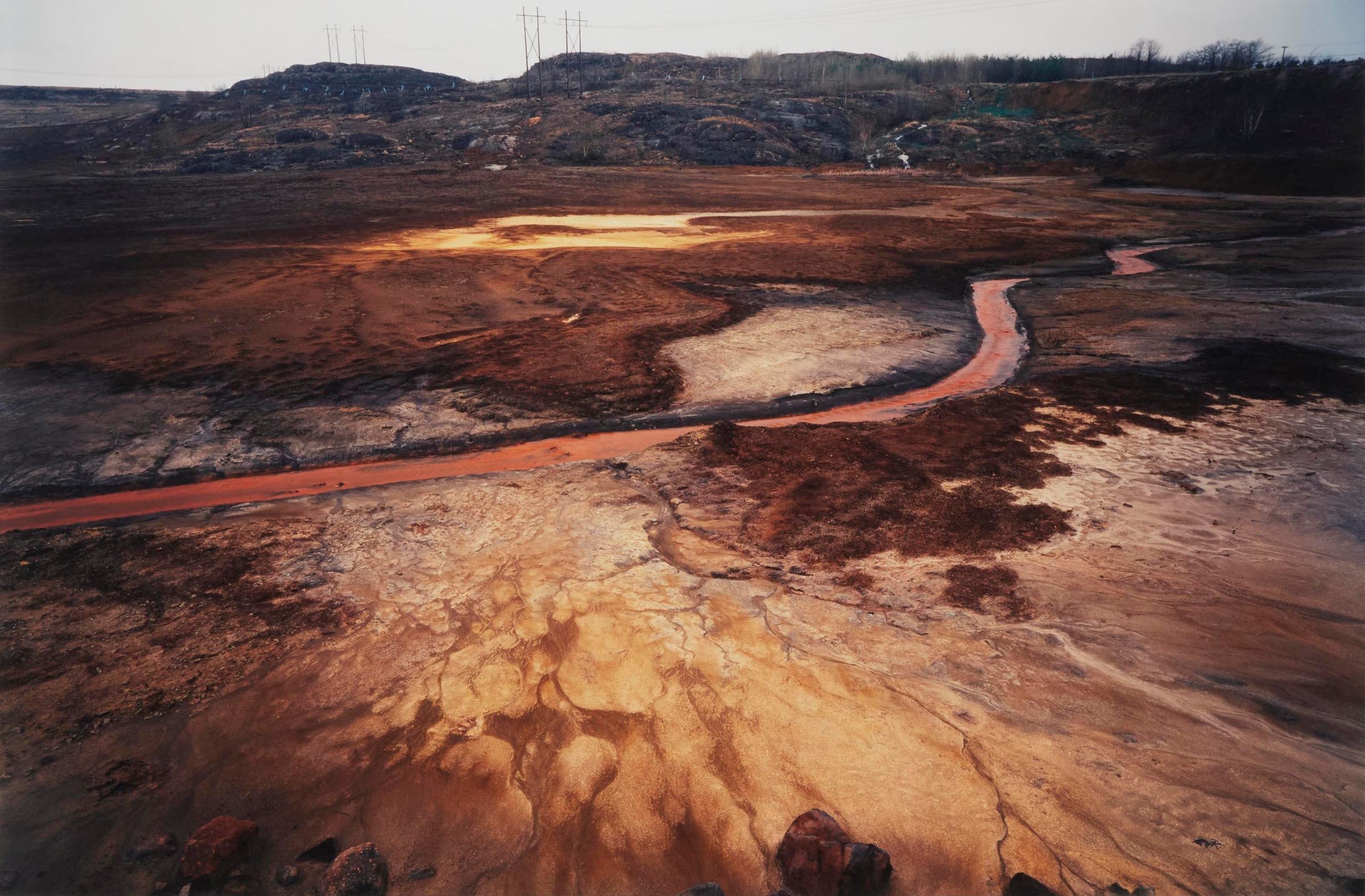 Edward Burtynsky (1955) - Nickel Tailings #33, Sudbury, Ontario