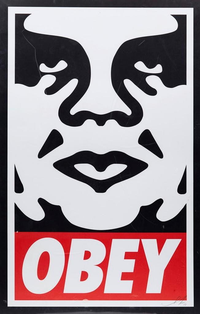 Shepard Fairey (1970) - Obey Giant (Face)