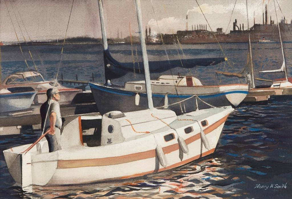 Henry W. Smith (1917) - Sailboats at Hamilton Harbour