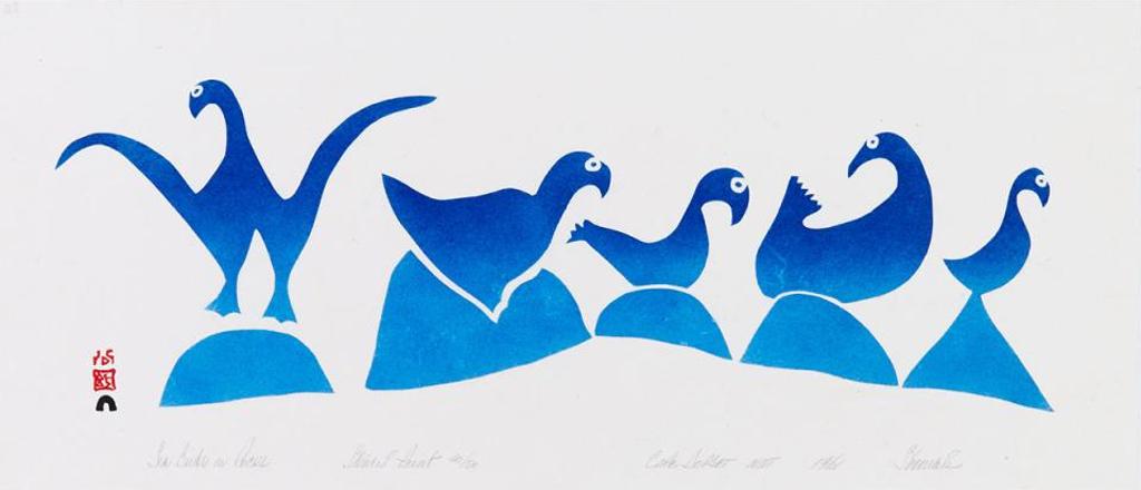 Sheouak (1923-1961) - Sea Birds On Rocks