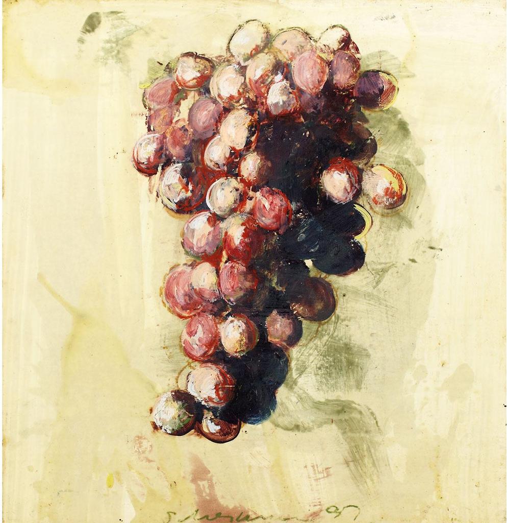 Tony Scherman (1950-2023) - Still Life Of Grapes