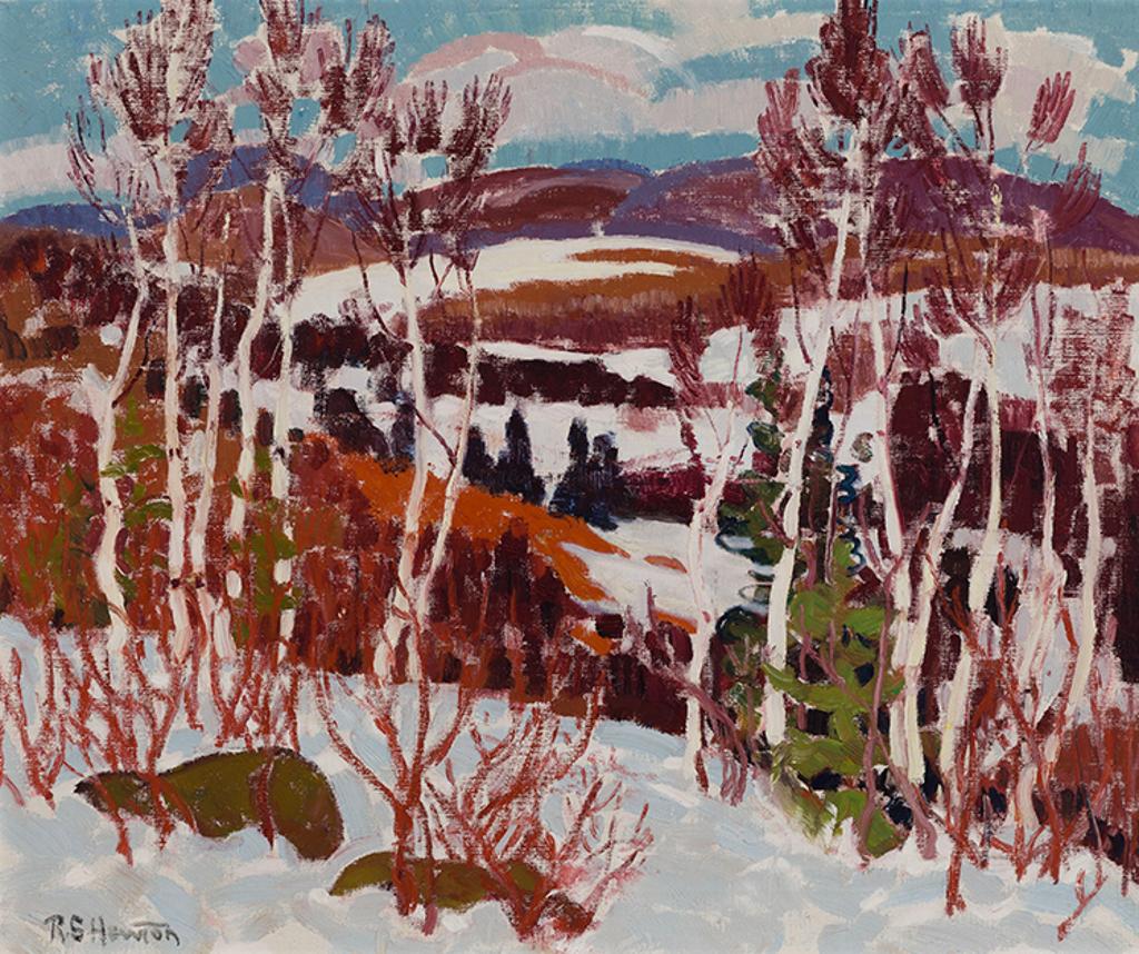 Randolph Stanley Hewton (1888-1960) - Winter Scene in the Hills