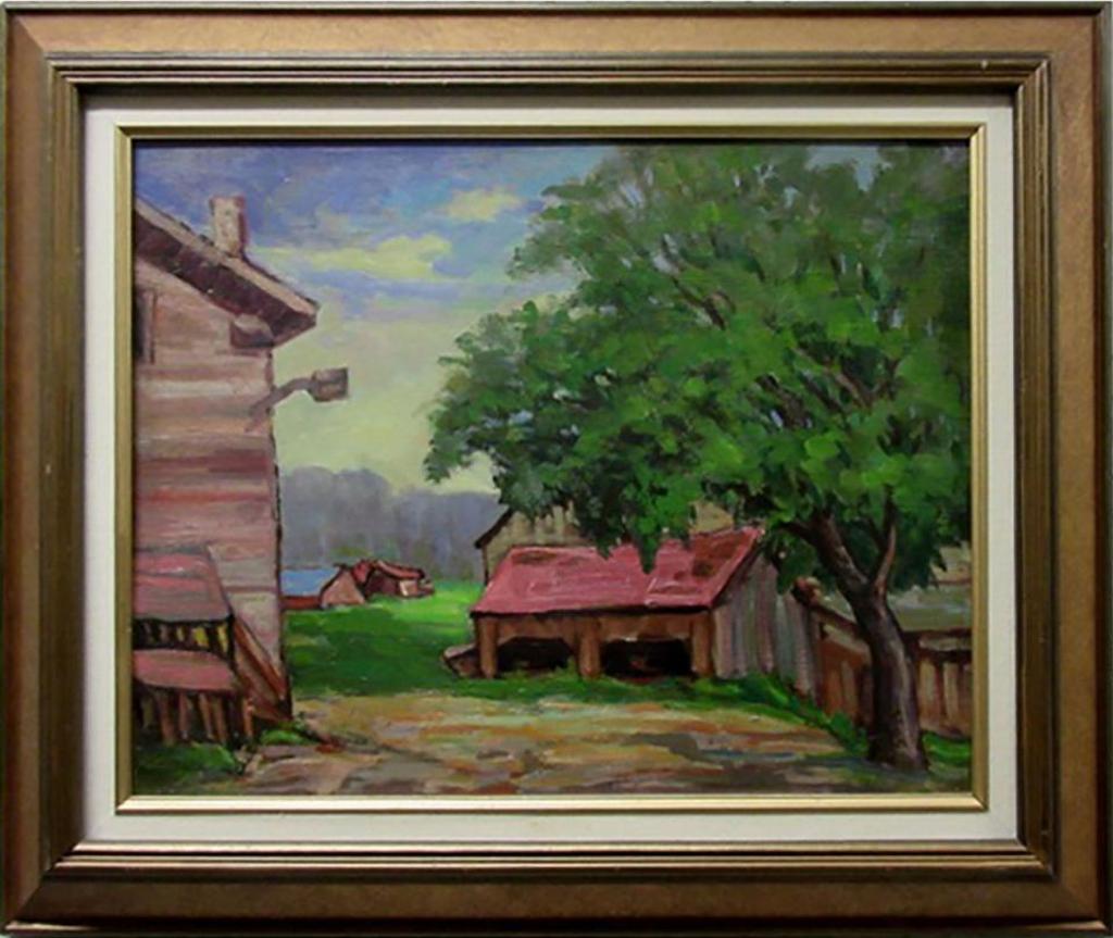 Peter Stoyan-Off (1900-1984) - Untitled (Old Farm)