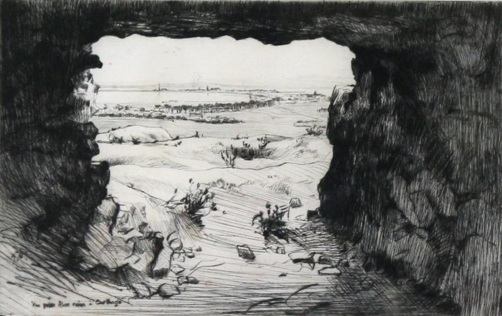 Franklin Milton Armington (1876-1941) - Vue Prise Dune Ruine A Carthage; 1914