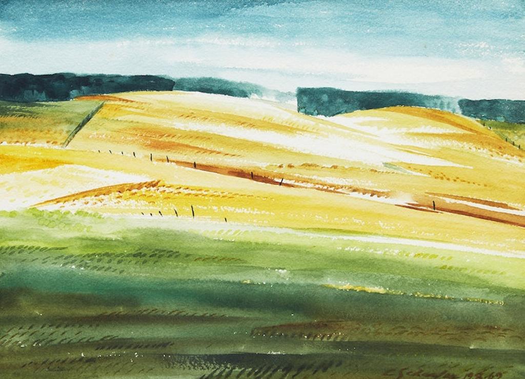 Carl Fellman Schaefer (1903-1995) - Fields and Woodlots, Hastings County