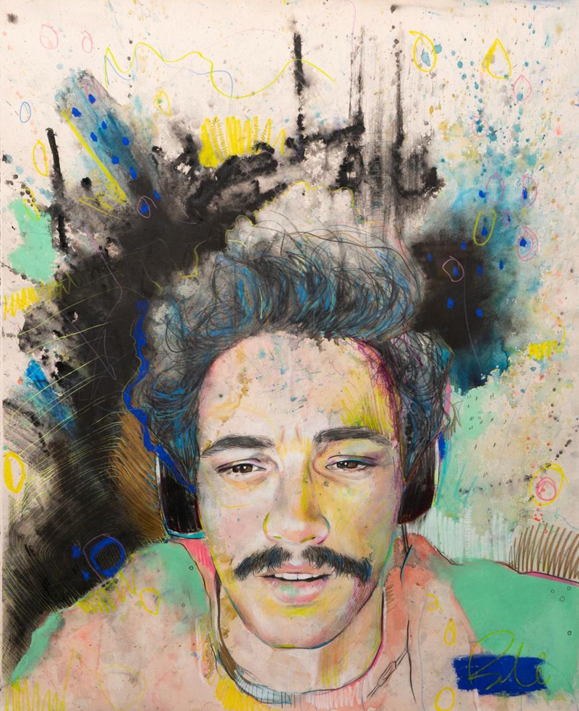 Brandi Hofer (1986) - Feelin' the Stash - Portrait of James Franco