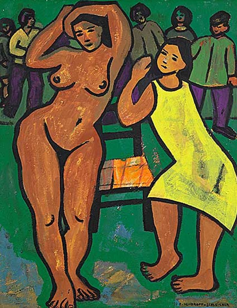 Edythe M. Hembroff-Schleicher (1906-1994) - Untitled - Dancing Nude