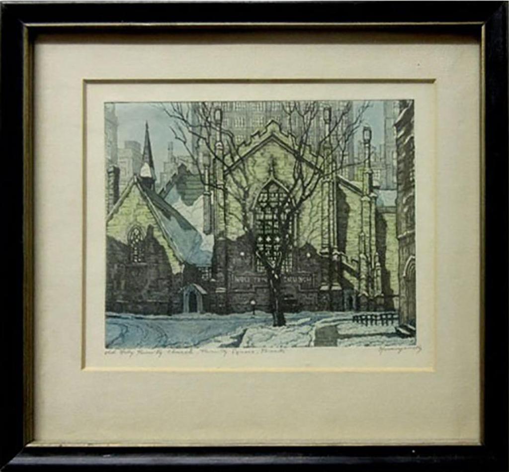 Nicholas Hornyansky (1896-1965) - Old Holy Trinity Church, Trinity Square, Toronto