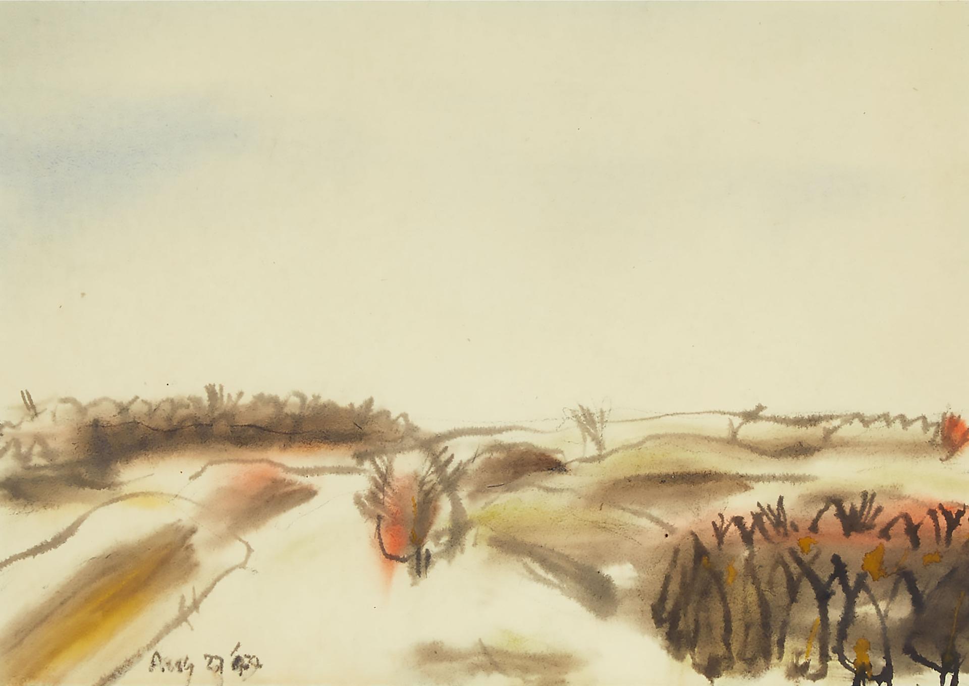 David Browne Milne (1882-1953) - Bush And Pasture, 1949