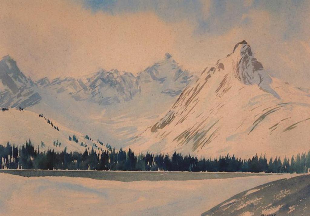 John William Harvie (1928-2018) - Mount Athabasca