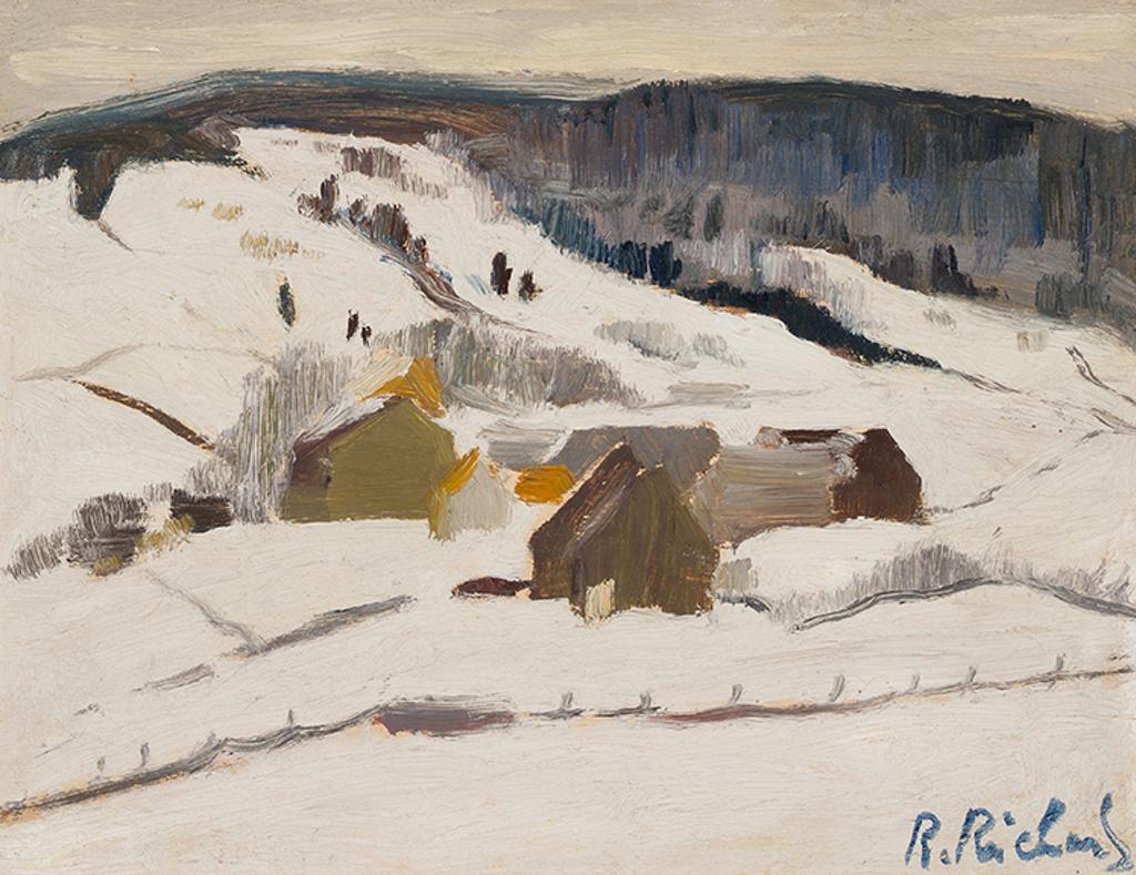 René Jean Richard (1895-1982) - Paysages d'hiver