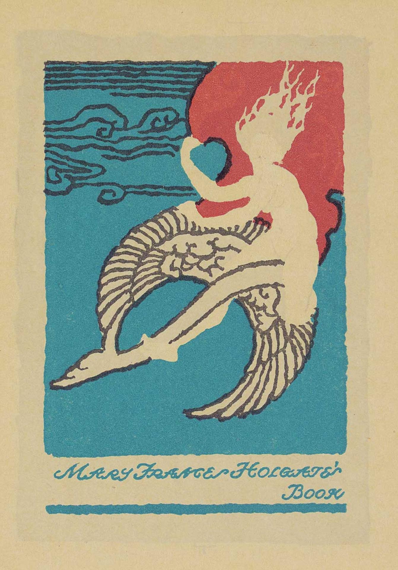 Edwin Headley Holgate (1892-1977) - Mary Frances Holgate's Book [Frances Holgate Bookplate]