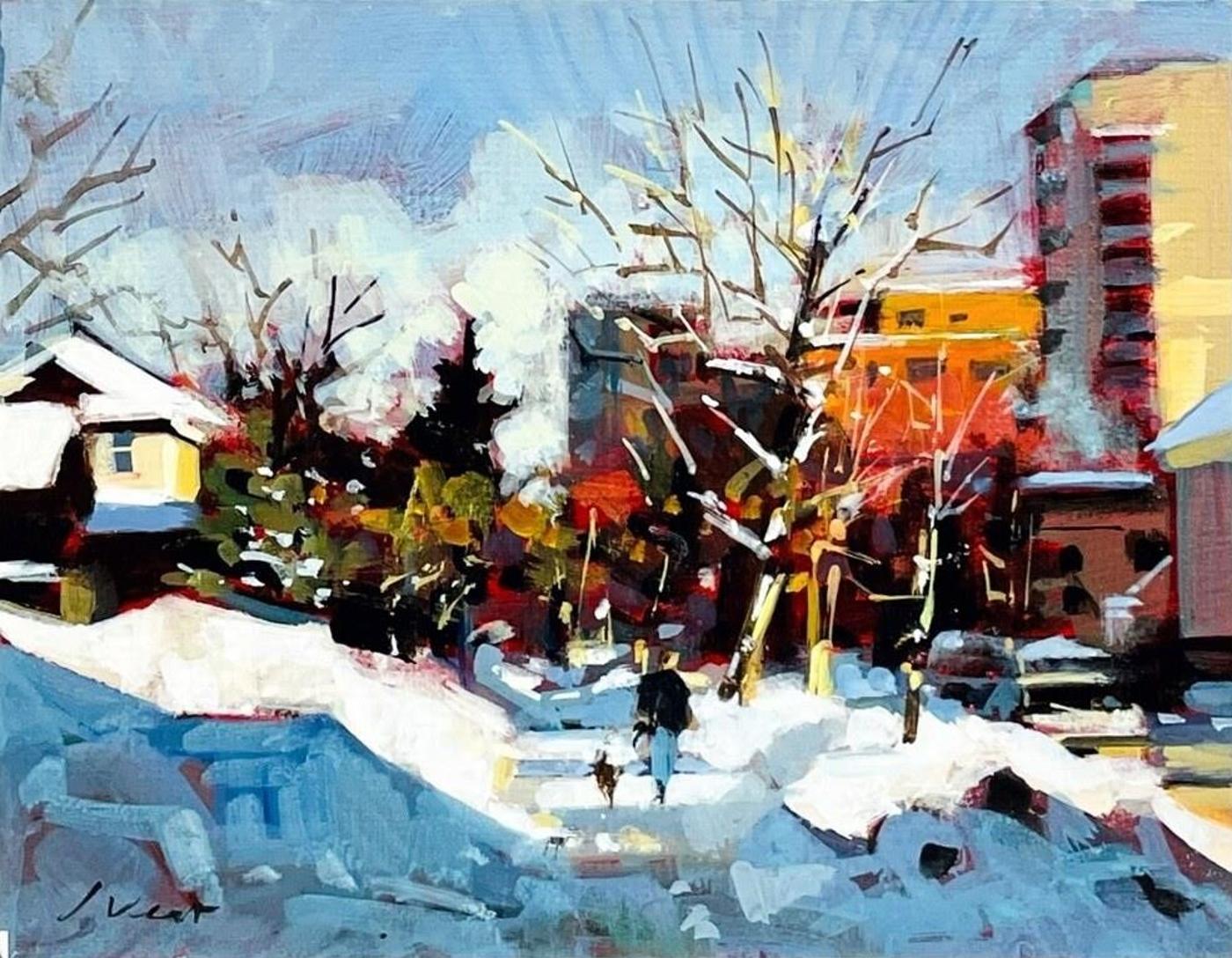Jim Vest (1939) - oil on paper