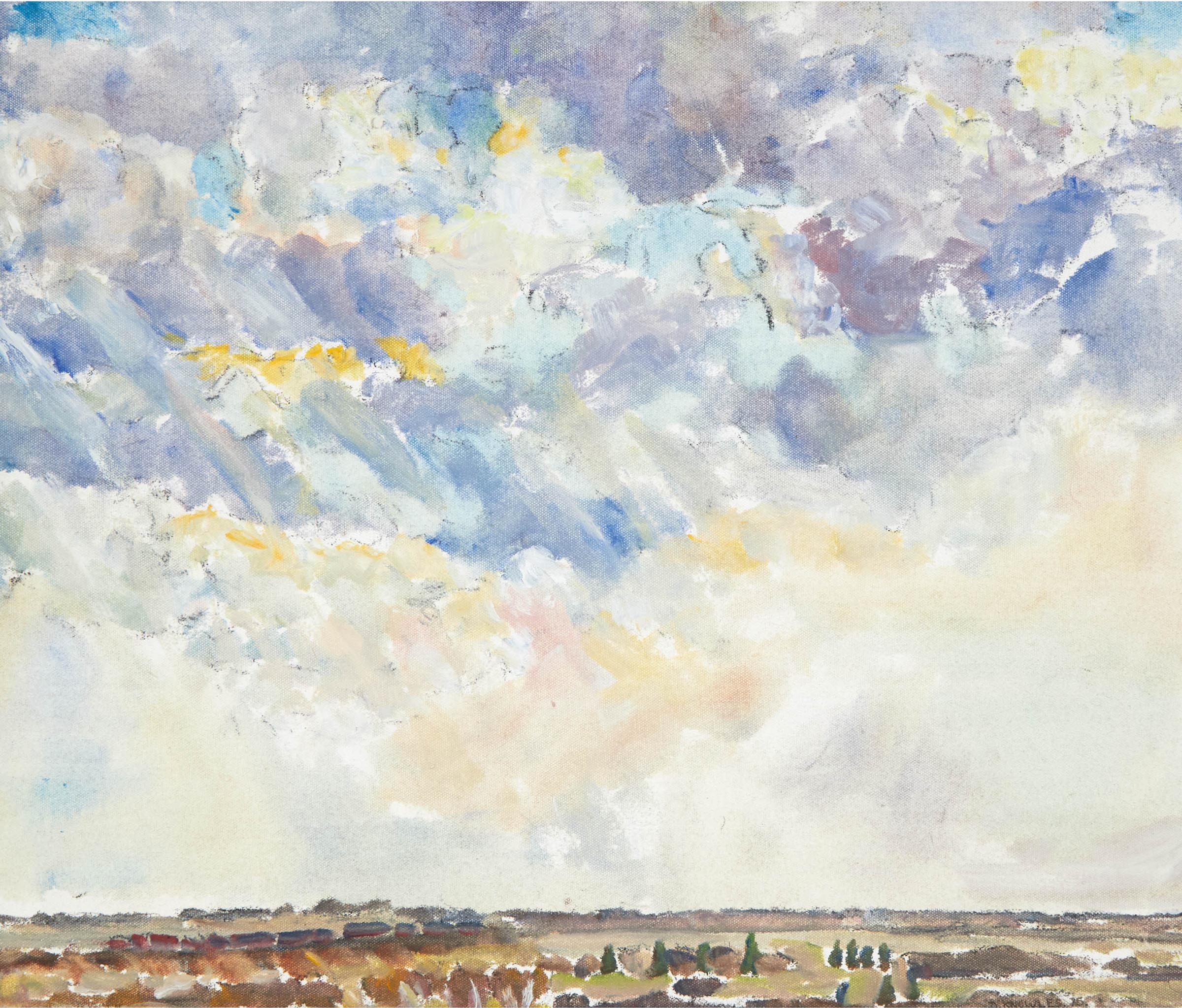 Dorothy Elsie Knowles (1927-2001) - Untitled (Landscape), 1975