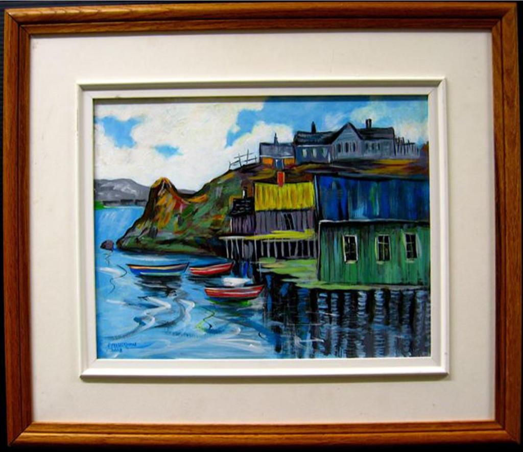 Patrick Morris Hickman (1946-1946) - ‘newfoundland’ Canadian Eastern Fishing Village