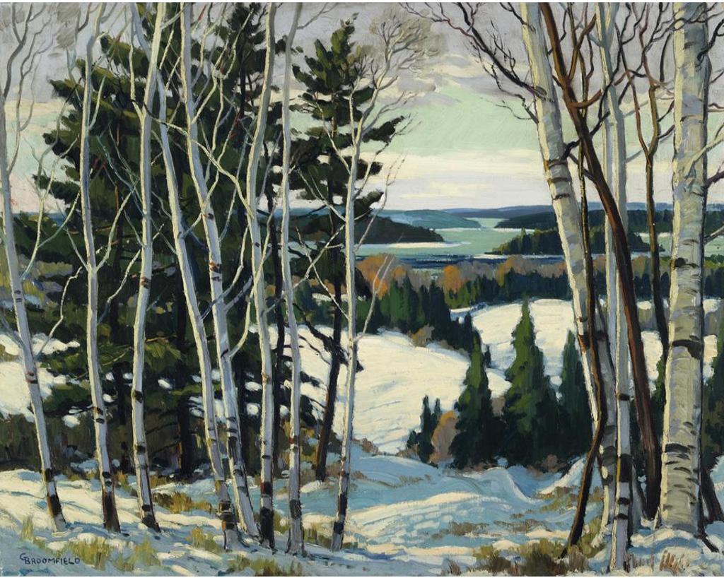 Adolphus George Broomfield (1906-1992) - Winter/Sunlight New Brunswick