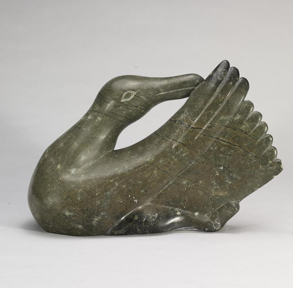 Joanassie Igiu (1923-1981) - Preening Bird