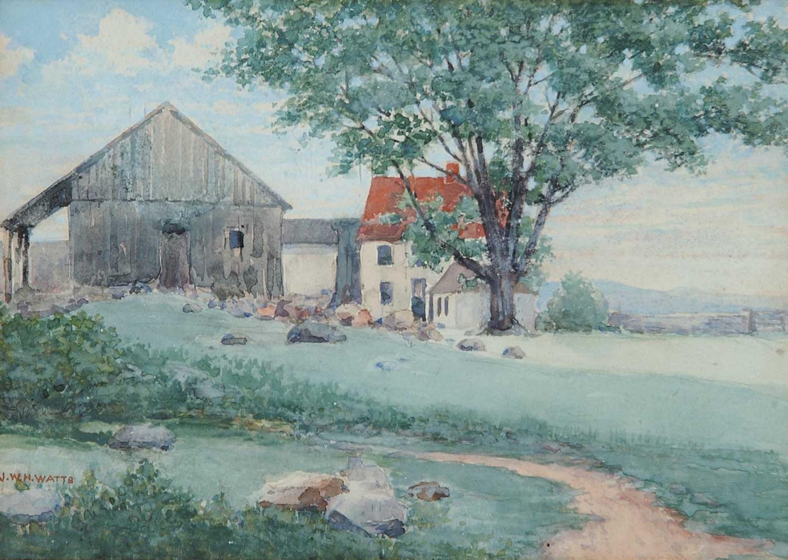 John William Hurrell Watts (1850-1917) - Untitled - Rural Ontario