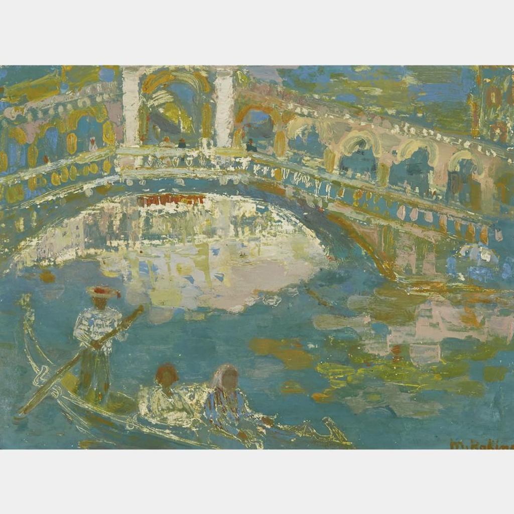 Marthe Rakine (1926-1996) - Rialto Bridge, Venice